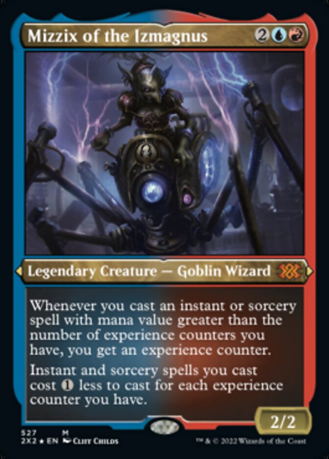 Mizzix of the Izmagnus (Foil Etched) [Double Masters 2022] | Exor Games Bridgewater