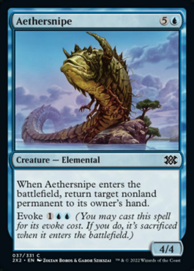 Aethersnipe [Double Masters 2022] | Exor Games Bridgewater