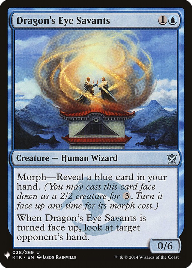 Dragon's Eye Savants [Mystery Booster] | Exor Games Bridgewater