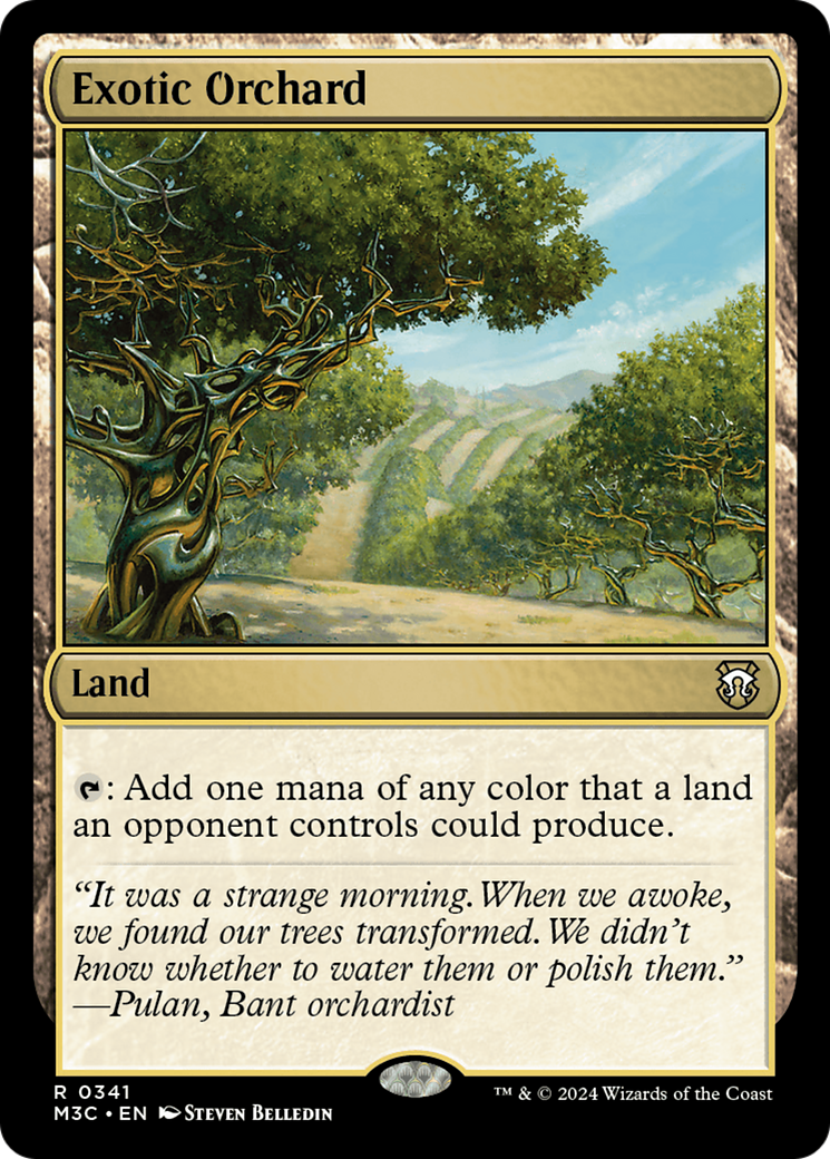 Exotic Orchard (Ripple Foil) [Modern Horizons 3 Commander] | Exor Games Bridgewater