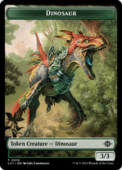 Map // Dinosaur (0010) Double-Sided Token [The Lost Caverns of Ixalan Tokens] | Exor Games Bridgewater