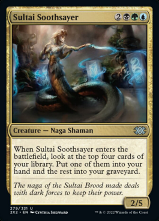 Sultai Soothsayer [Double Masters 2022] | Exor Games Bridgewater