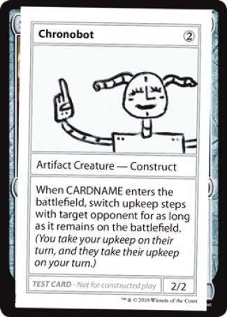 Chronobot (2021 Edition) [Mystery Booster Playtest Cards] | Exor Games Bridgewater