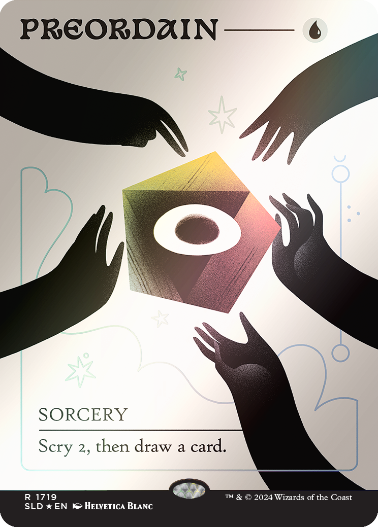 Preordain (1719) (Rainbow Foil) [Secret Lair Drop Series] | Exor Games Bridgewater