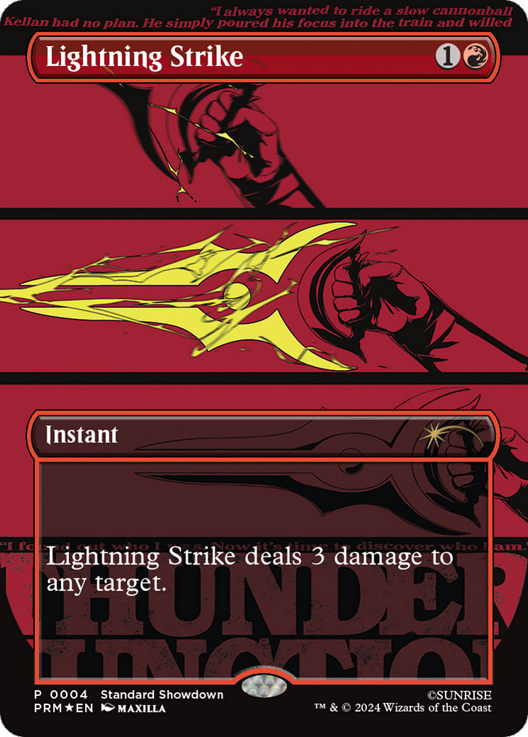 Lightning Strike [Standard Showdown Promos] | Exor Games Bridgewater