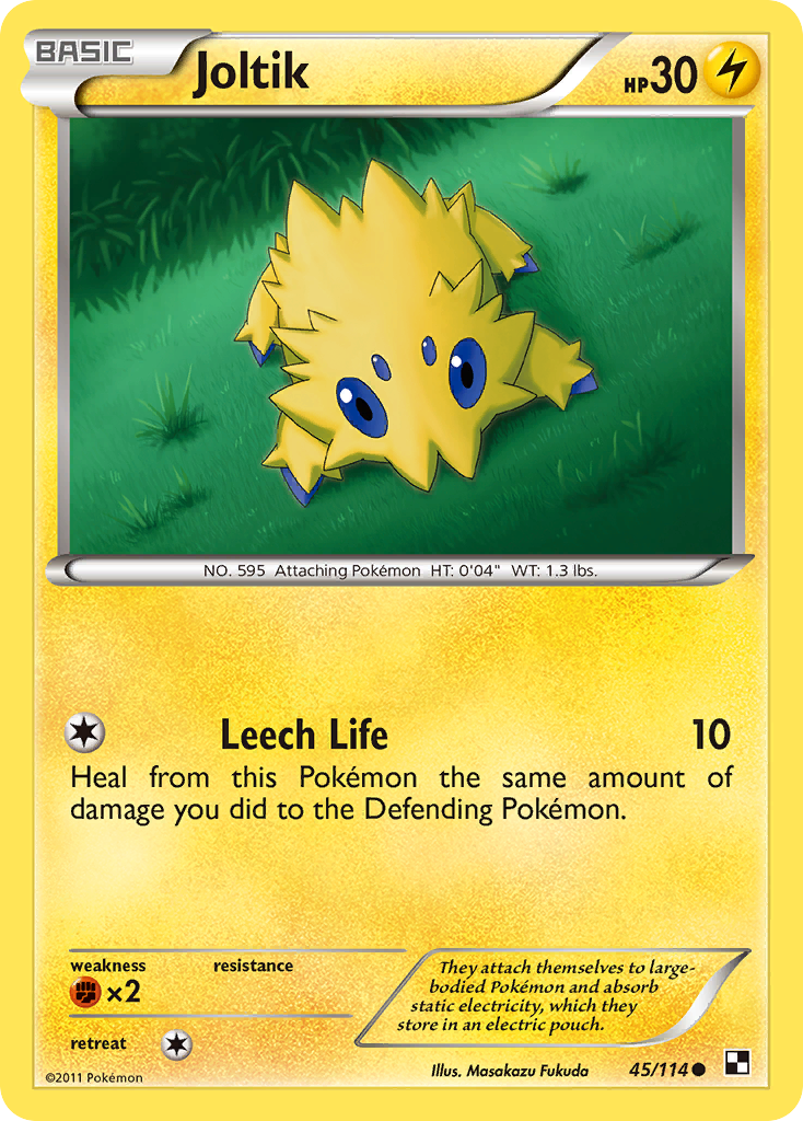 Joltik (45/114) [Black & White: Base Set] | Exor Games Bridgewater