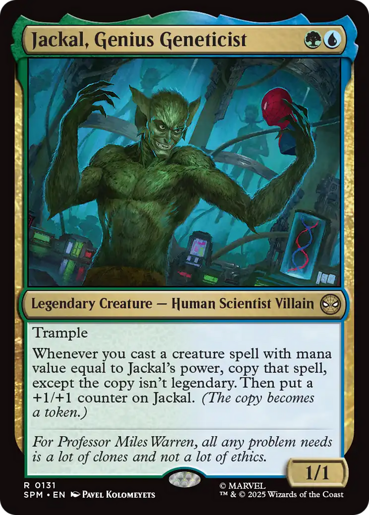 Jackal, Genius Geneticist [Marvel's Spider-Man] | Exor Games Bridgewater
