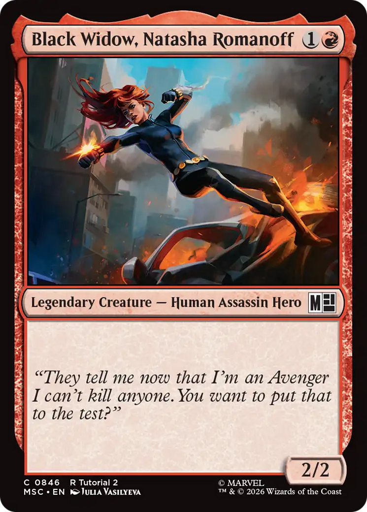 Black Widow, Natasha Romanoff [Marvel Super Heroes Commander] | Exor Games Bridgewater