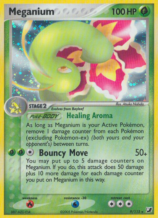 Meganium (9/115) (Theme Deck Exclusive) [EX: Unseen Forces] | Exor Games Bridgewater