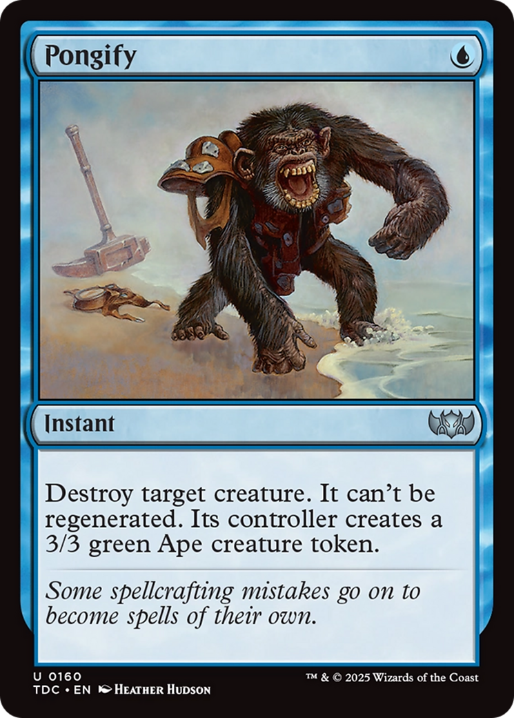 Pongify [Tarkir: Dragonstorm Commander] | Exor Games Bridgewater