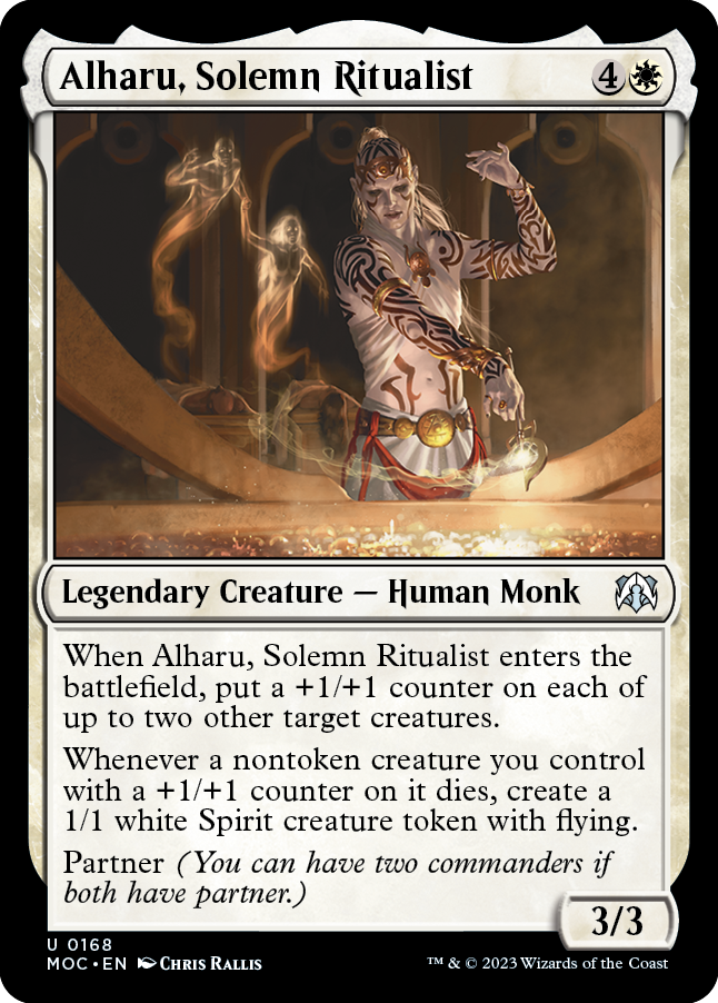 Alharu, Solemn Ritualist [March of the Machine Commander] | Exor Games Bridgewater