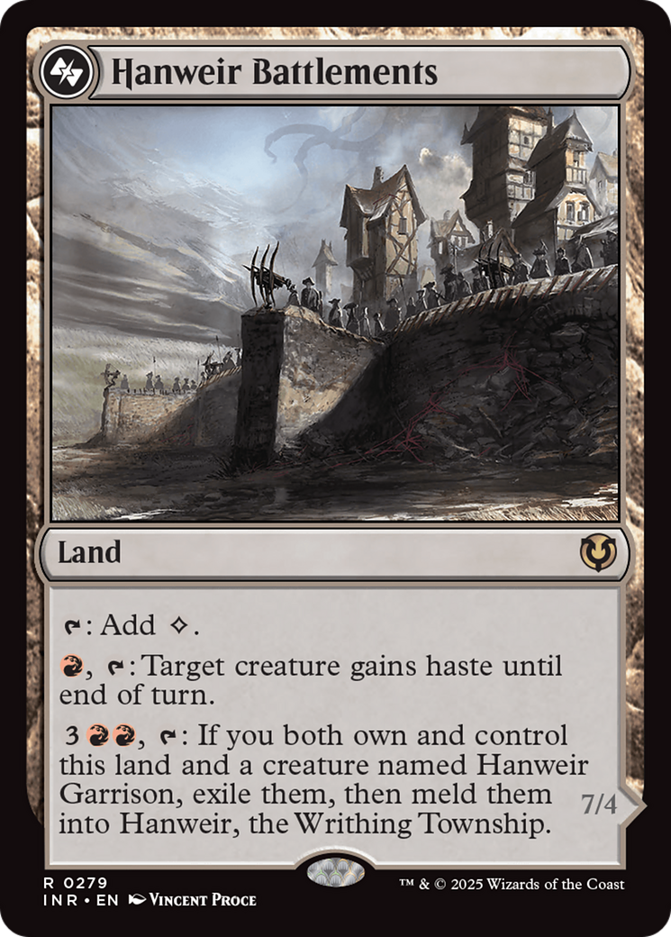 Hanweir Battlements [Innistrad Remastered] | Exor Games Bridgewater