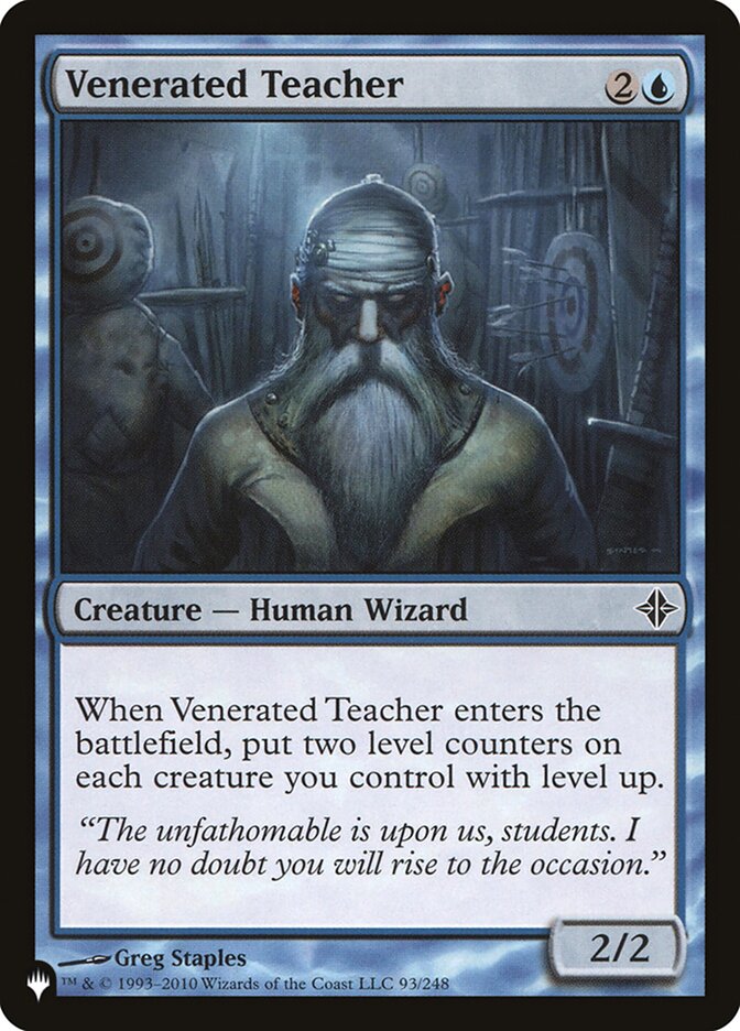 Venerated Teacher [The List] | Exor Games Bridgewater