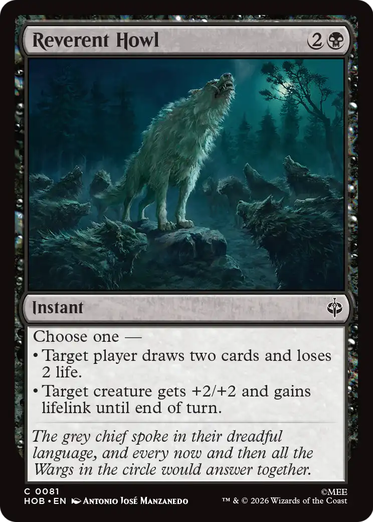 Reverent Howl [The Hobbit] | Exor Games Bridgewater