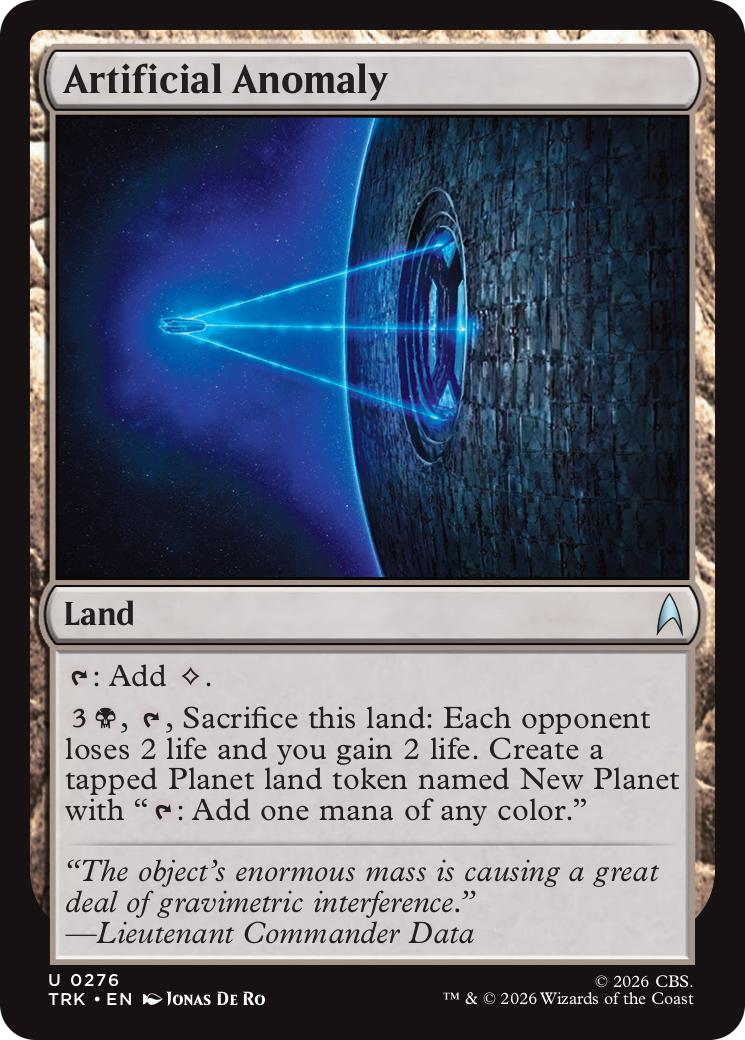 Artificial Anomaly [Star Trek] | Exor Games Bridgewater
