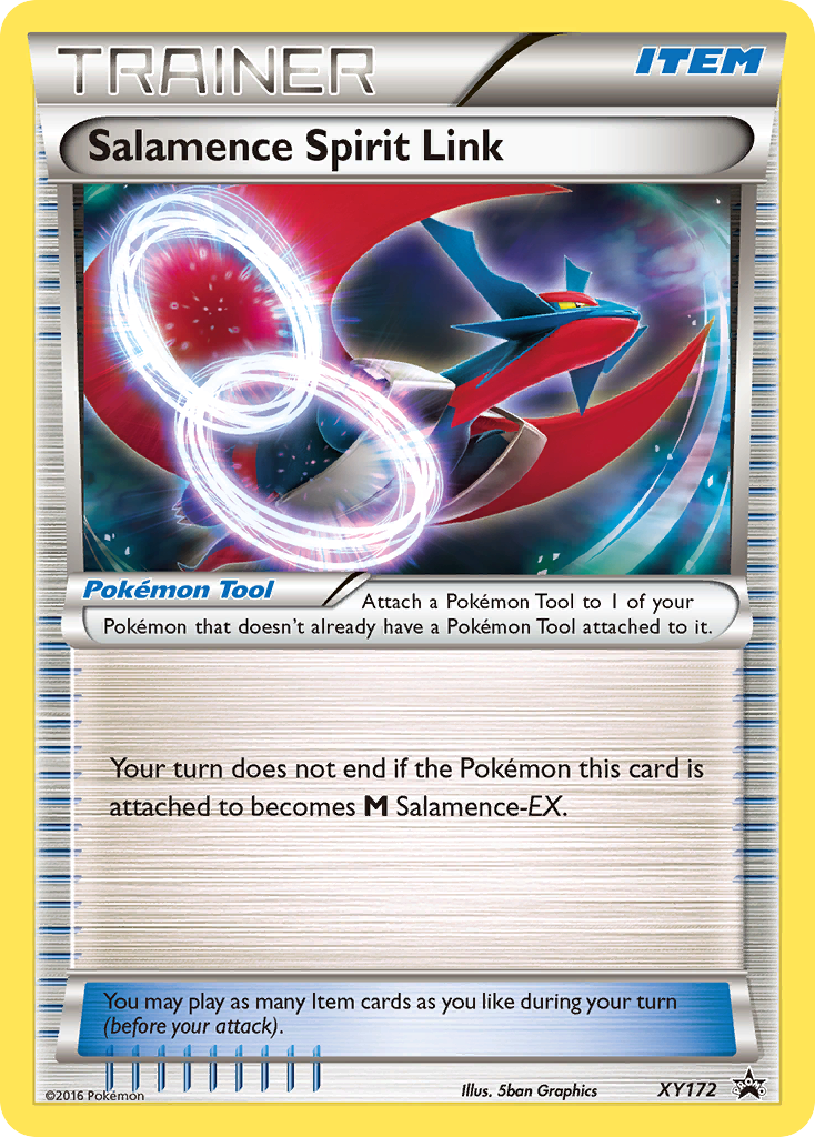 Salamence Spirit Link (XY172) [XY: Black Star Promos] | Exor Games Bridgewater