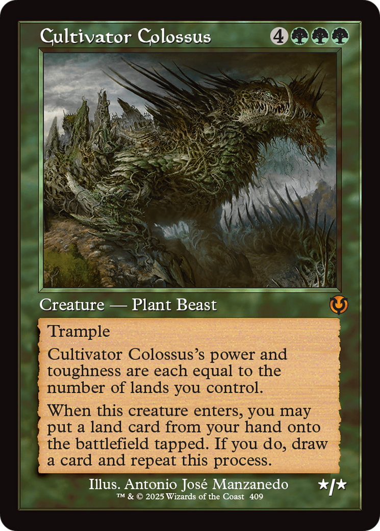 Cultivator Colossus (Retro Frame) [Innistrad Remastered] | Exor Games Bridgewater