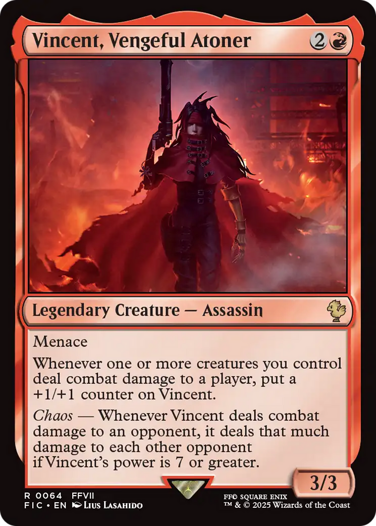 Vincent, Vengeful Atoner [FINAL FANTASY Commander] | Exor Games Bridgewater