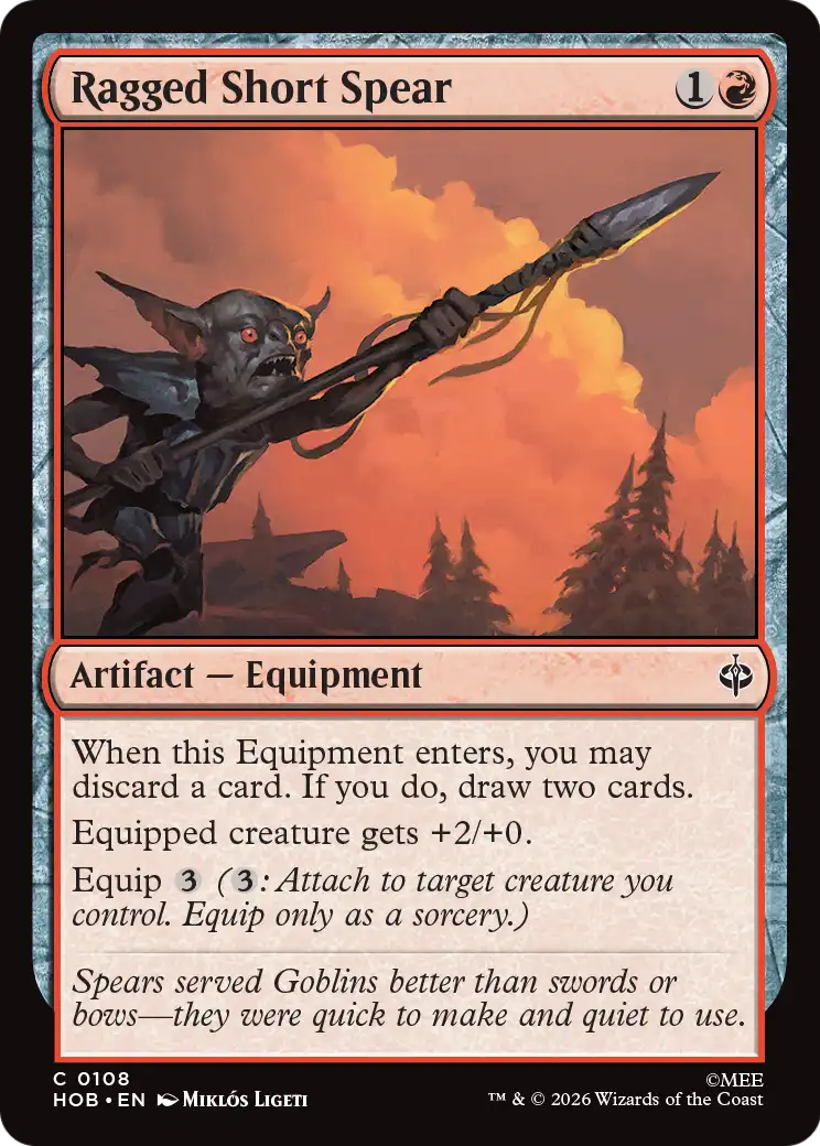 Ragged Short Spear [The Hobbit] | Exor Games Bridgewater