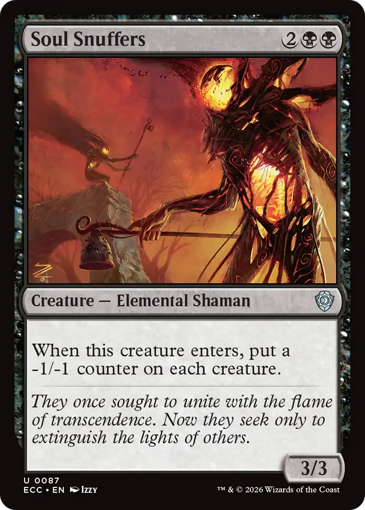 Soul Snuffers [Lorwyn Eclipsed Commander] | Exor Games Bridgewater