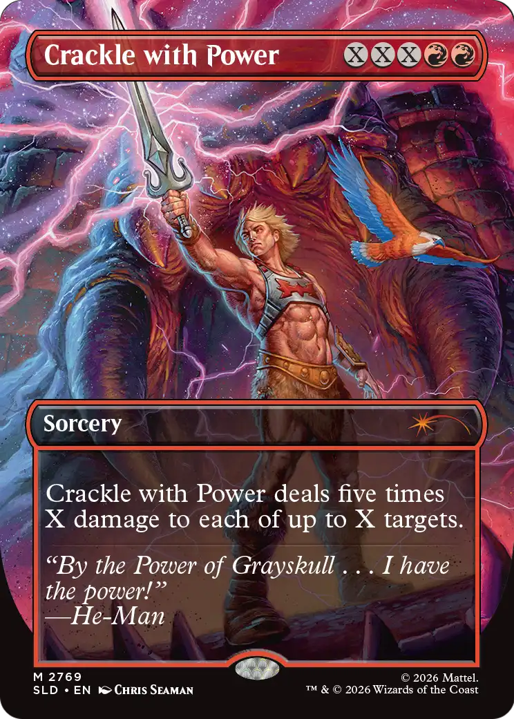 Crackle with Power [Secret Lair Drop Series] | Exor Games Bridgewater