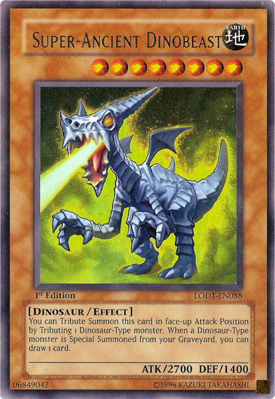 Super-Ancient Dinobeast [LODT-EN088] Ultra Rare | Exor Games Bridgewater