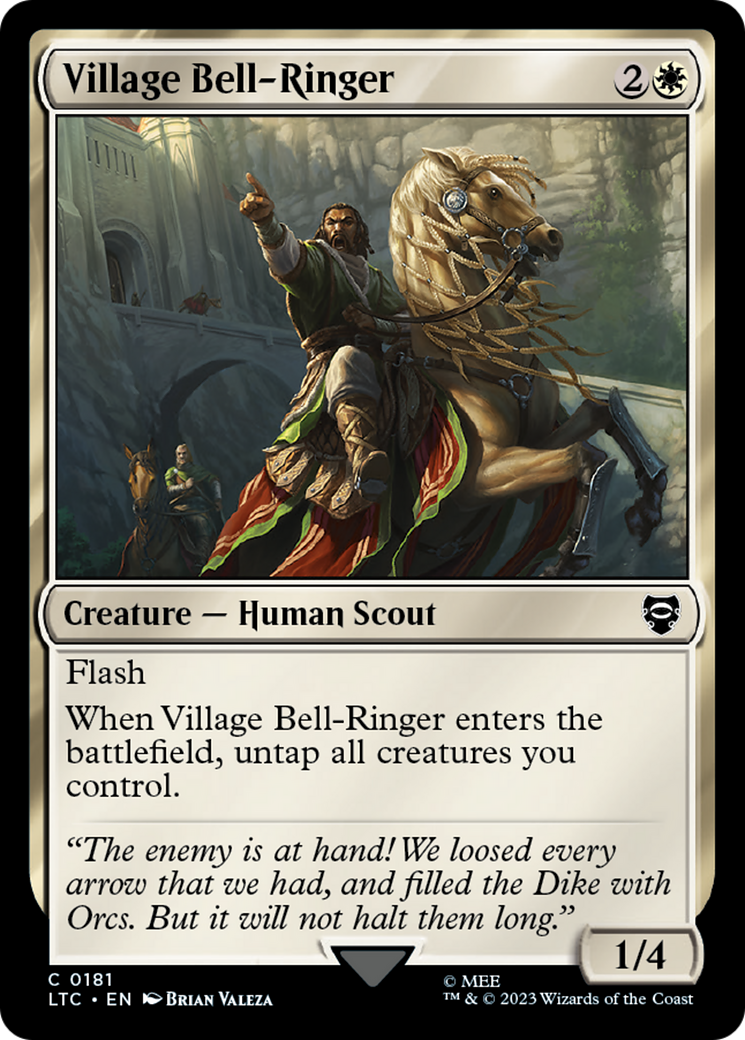 Village Bell-Ringer [The Lord of the Rings: Tales of Middle-Earth Commander] | Exor Games Bridgewater