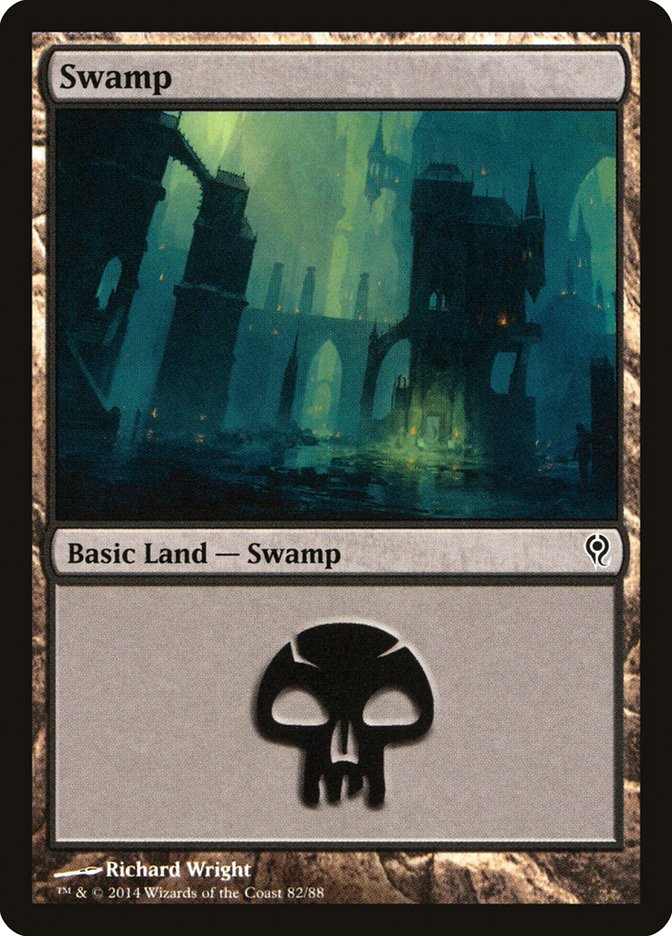 Swamp (82) [Duel Decks: Jace vs. Vraska] | Exor Games Bridgewater