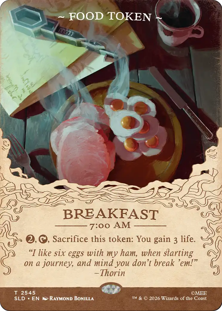 Food Token (2545) [Secret Lair Drop Series] | Exor Games Bridgewater
