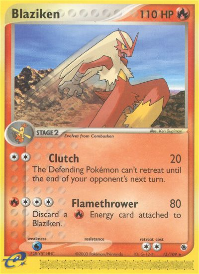 Blaziken (15/109) [EX: Ruby & Sapphire] | Exor Games Bridgewater