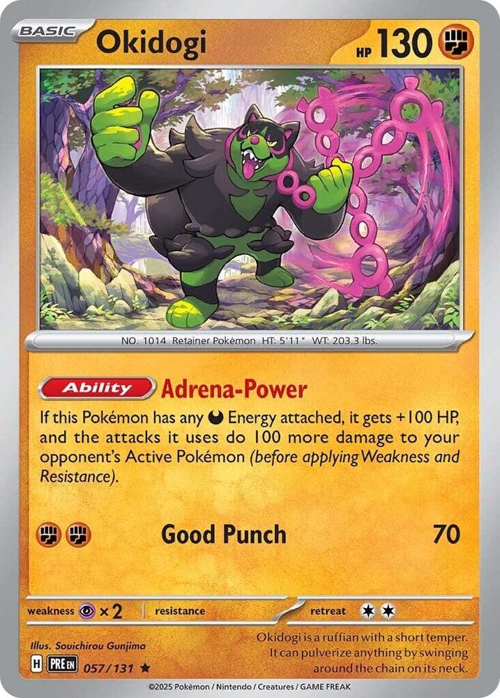 Okidogi (057/131) [Scarlet & Violet: Prismatic Evolutions] | Exor Games Bridgewater