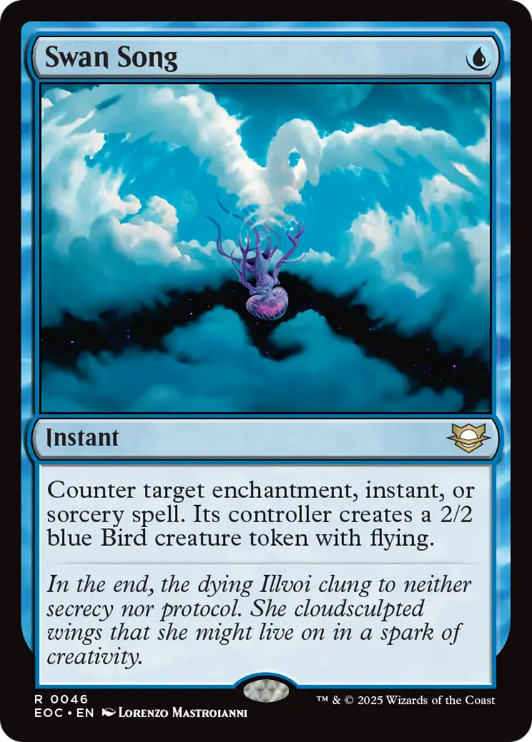Swan Song [Edge of Eternities Commander] | Exor Games Bridgewater