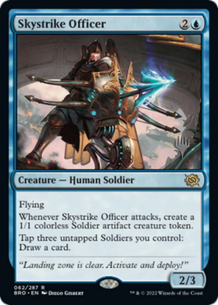 Skystrike Officer (Promo Pack) [The Brothers' War Promos] | Exor Games Bridgewater