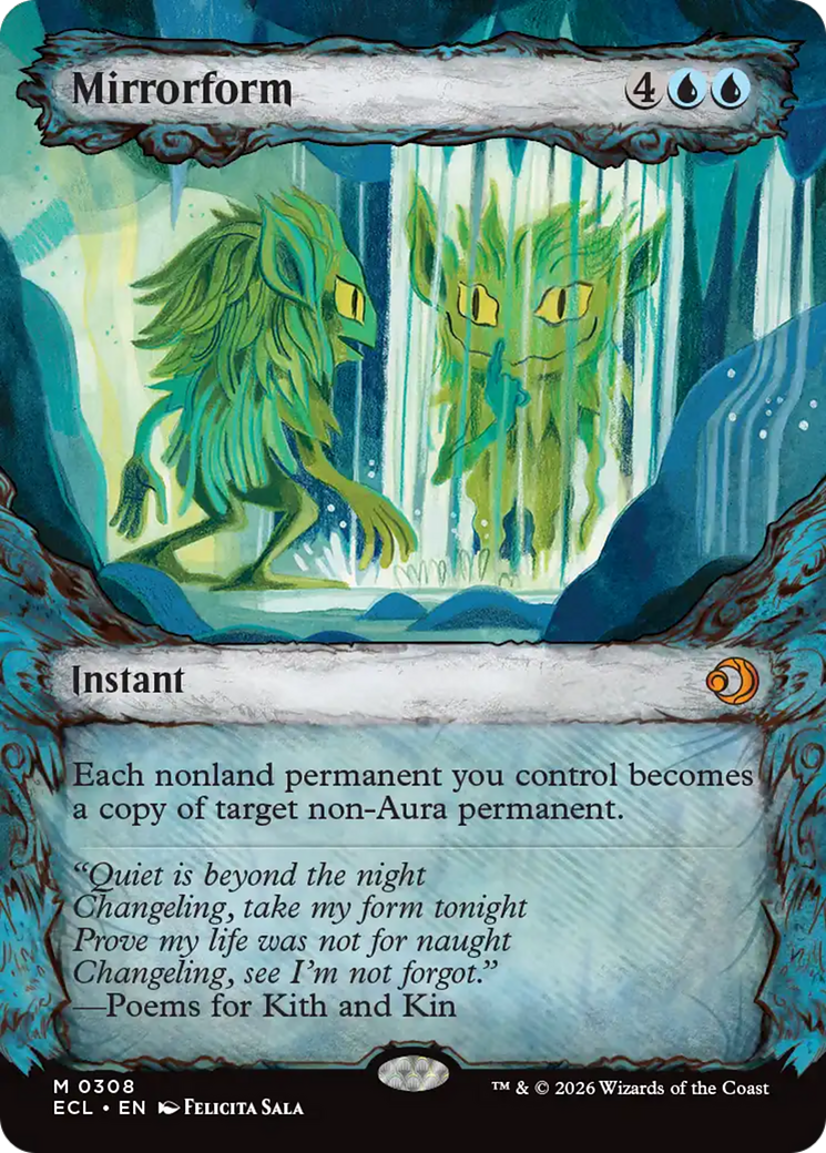 Mirrorform (Showcase) [Lorwyn Eclipsed] | Exor Games Bridgewater