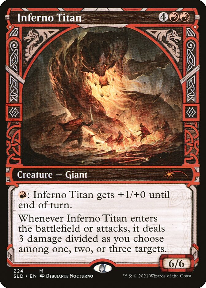 Inferno Titan [Secret Lair Drop Series] | Exor Games Bridgewater