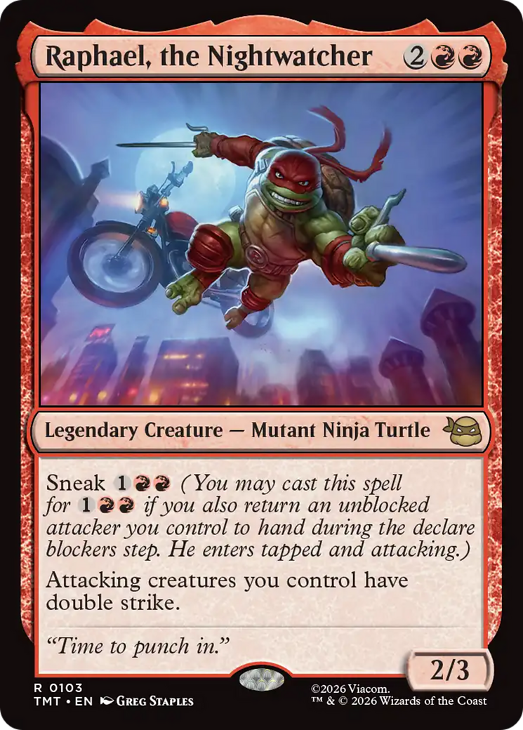 Raphael, the Nightwatcher [Teenage Mutant Ninja Turtles] | Exor Games Bridgewater