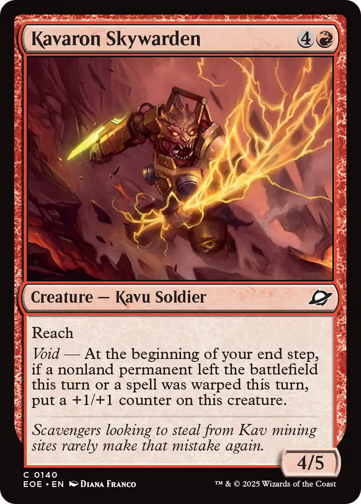 Kavaron Skywarden [Edge of Eternities] | Exor Games Bridgewater