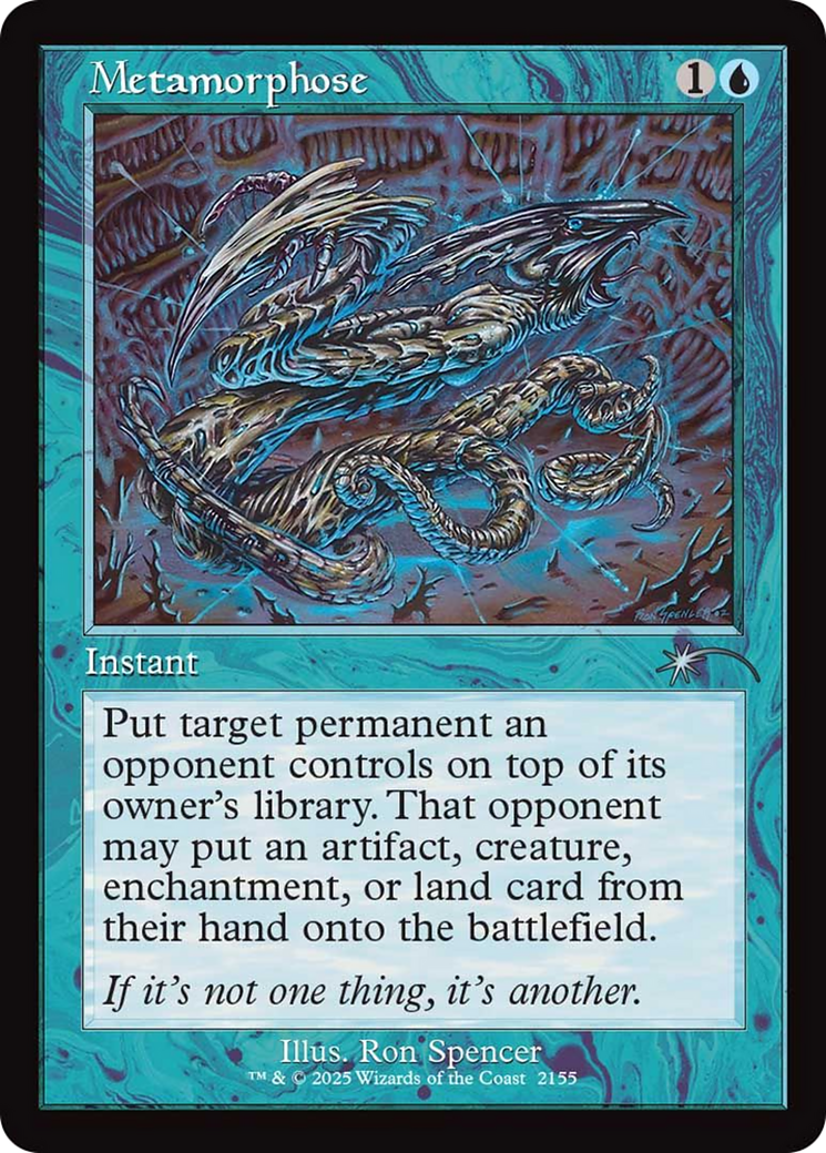 Metamorphose (Retro Frame) [Secret Lair Drop Series] | Exor Games Bridgewater