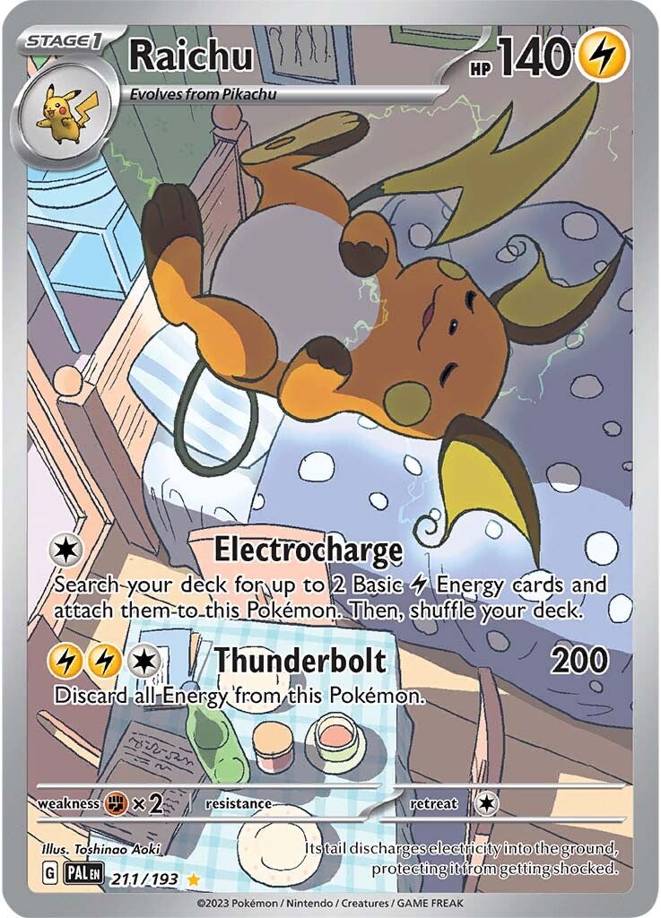 Raichu (211/193) [Scarlet & Violet: Paldea Evolved] | Exor Games Bridgewater