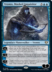 Vronos, Masked Inquisitor [Commander Masters] | Exor Games Bridgewater