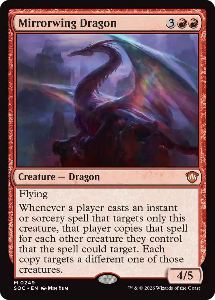 Mirrorwing Dragon [Secrets of Strixhaven Commander] | Exor Games Bridgewater