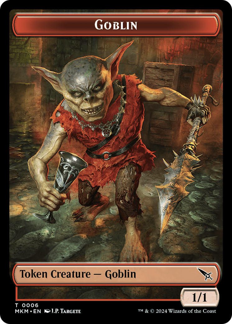 Goblin Token [Murders at Karlov Manor Tokens] | Exor Games Bridgewater