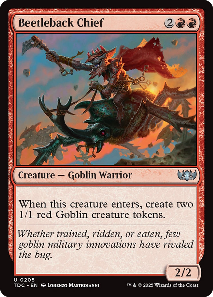 Beetleback Chief [Tarkir: Dragonstorm Commander] | Exor Games Bridgewater