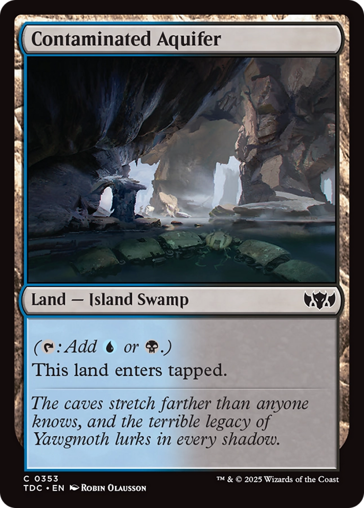 Contaminated Aquifer [Tarkir: Dragonstorm Commander] | Exor Games Bridgewater