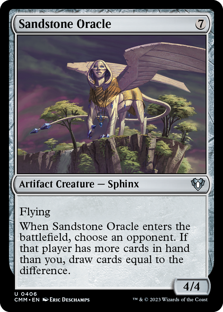 Sandstone Oracle [Commander Masters] | Exor Games Bridgewater