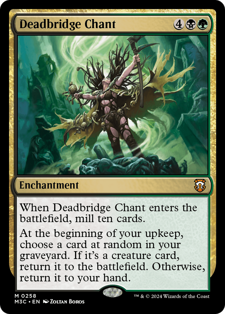 Deadbridge Chant [Modern Horizons 3 Commander] | Exor Games Bridgewater