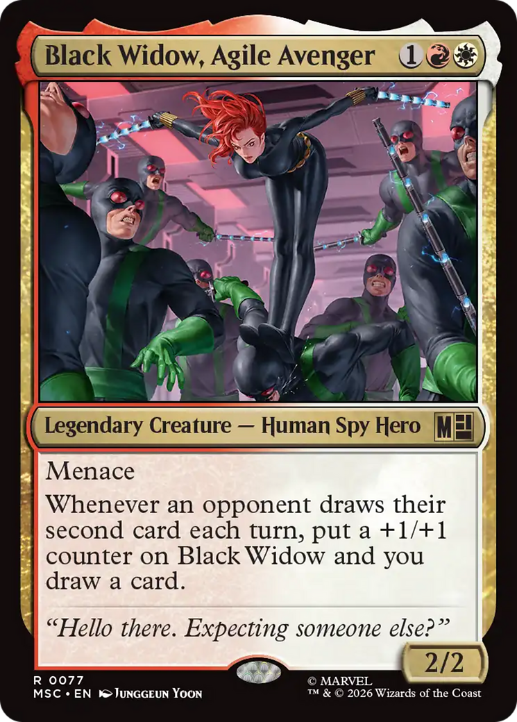Black Widow, Agile Avenger [Marvel Super Heroes Commander] | Exor Games Bridgewater