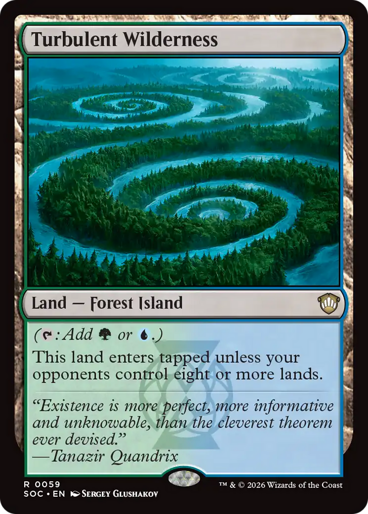 Turbulent Wilderness [Secrets of Strixhaven Commander] | Exor Games Bridgewater