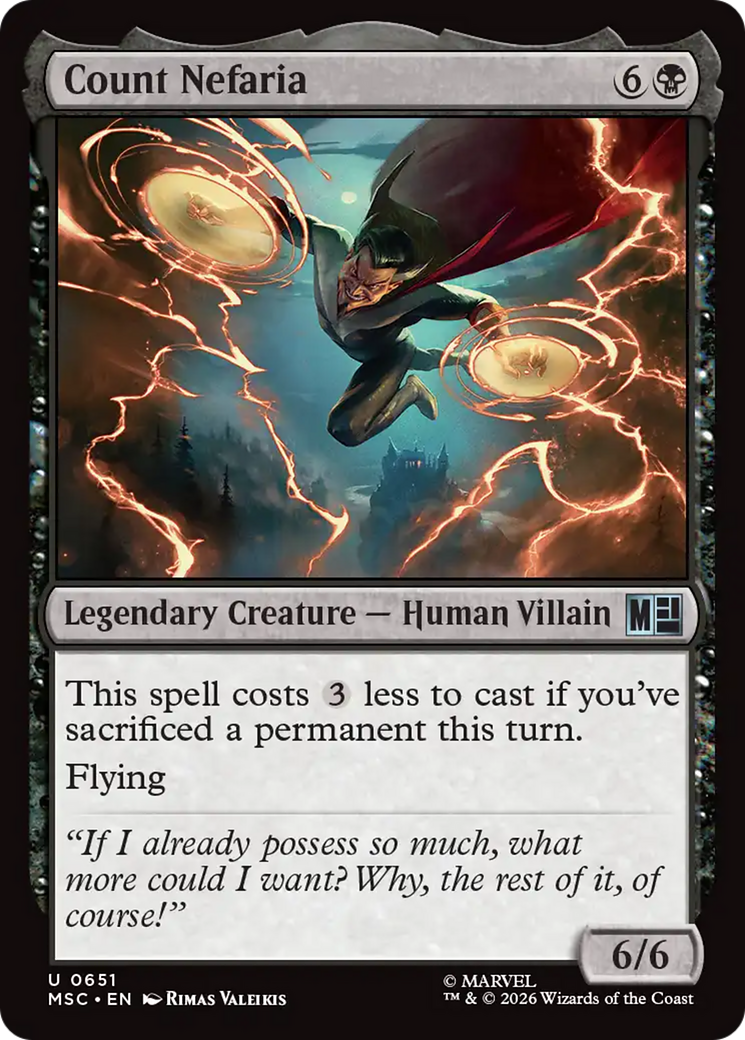 Count Nefaria [Marvel Super Heroes Commander] | Exor Games Bridgewater