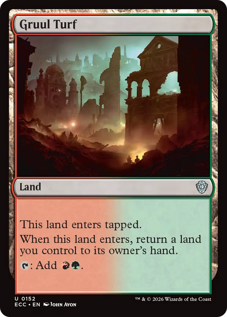 Gruul Turf [Lorwyn Eclipsed Commander] | Exor Games Bridgewater